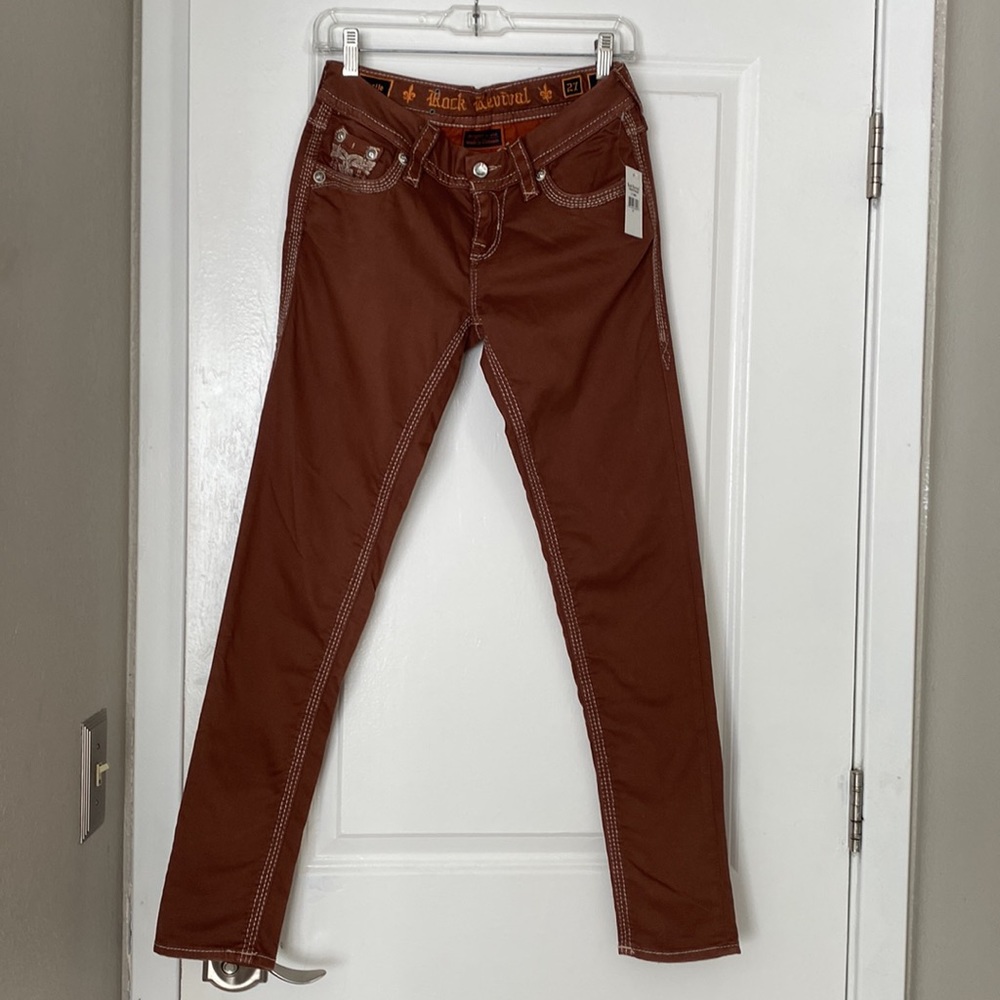 Copper Rock Revival Ankle Skinny Jeans Size 27 NWT - Picture 3 of 9
